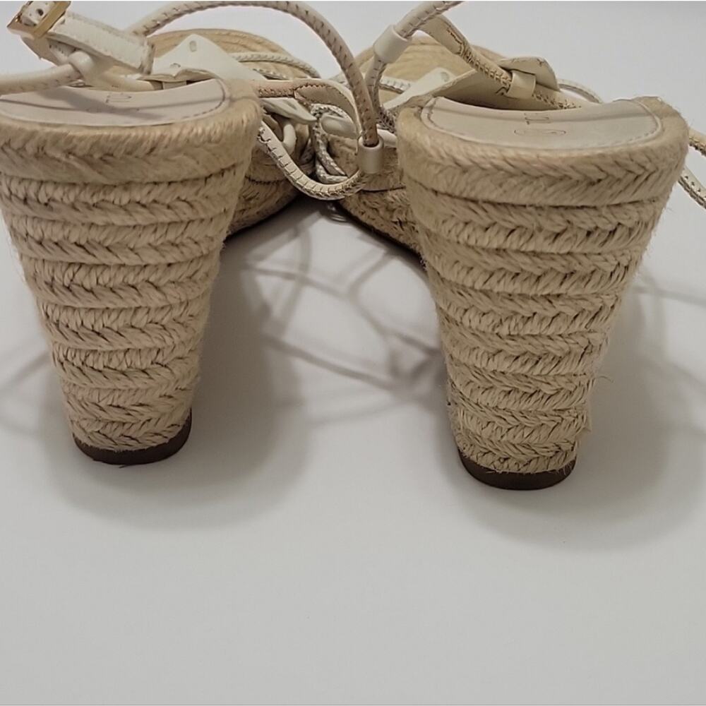 Tory Burch Diamond Patch Espadrille Wedge - Picture 6 of 6